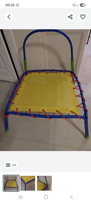 Trampolina domowa mała