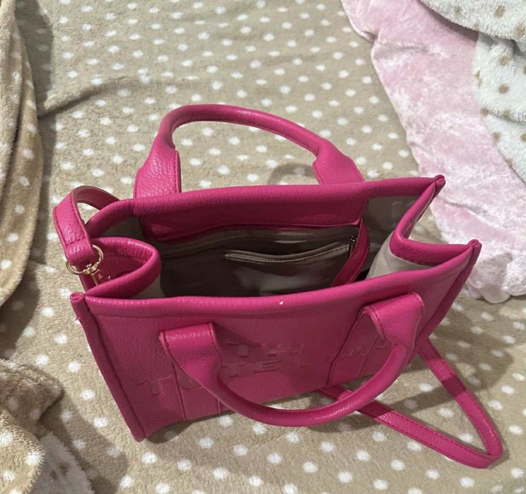 Mala Tote Bag em rosa