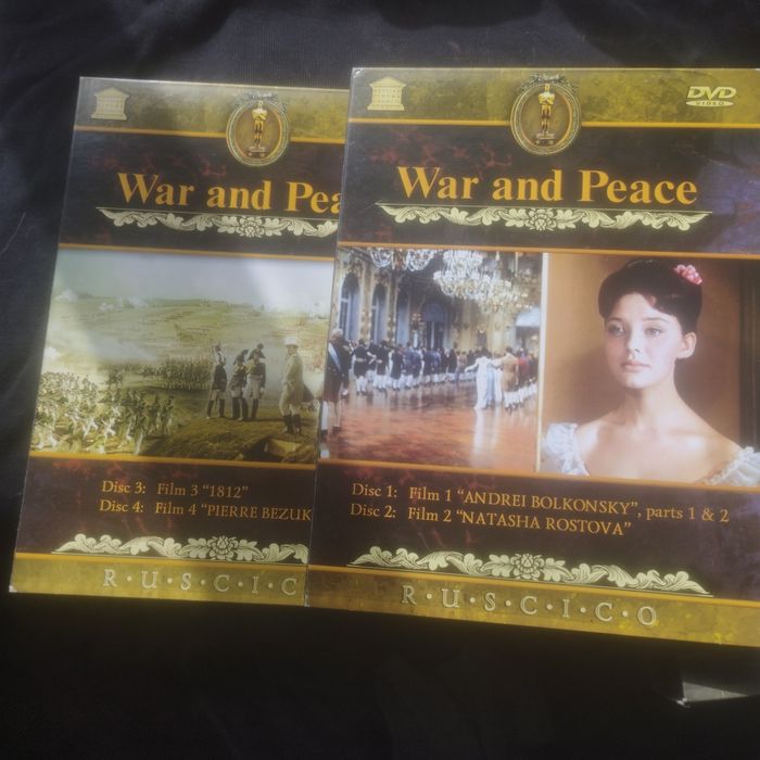 Guerra e Paz DVD's