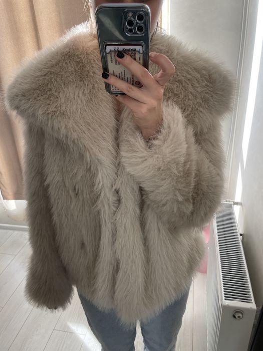 Шубка зі штучного хутра