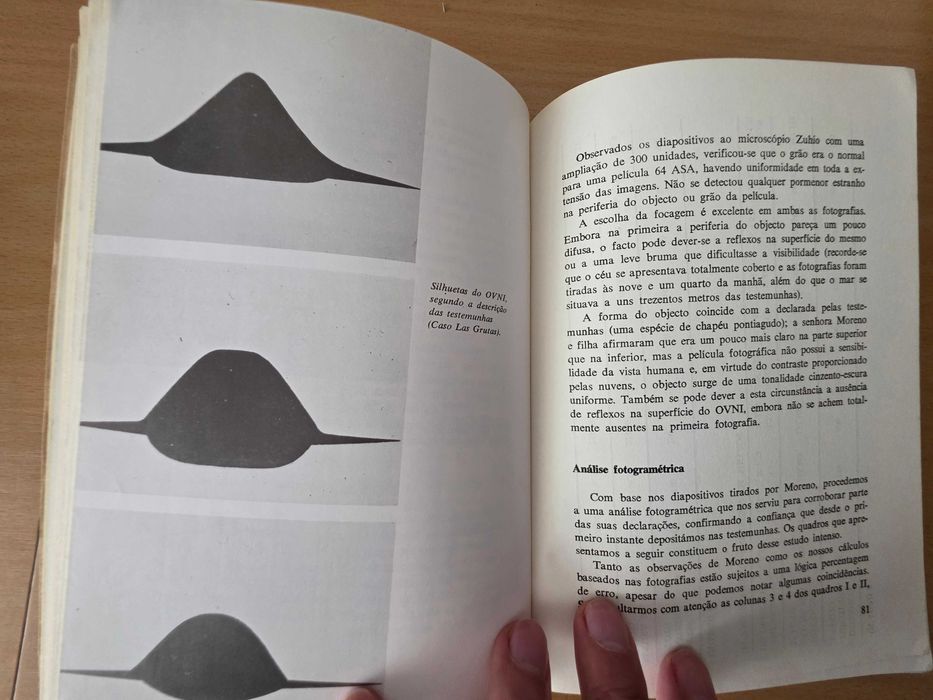 Livro "O OVNI e os seus Mistérios" de Fabio Zerpa