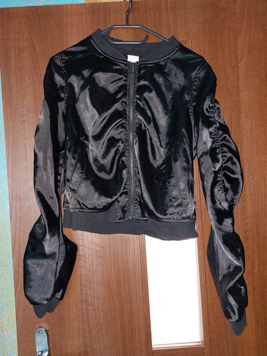 Satynowa bomberka rozmiar M/L
