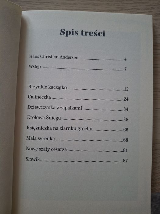 Lektura. Baśnie Andersena