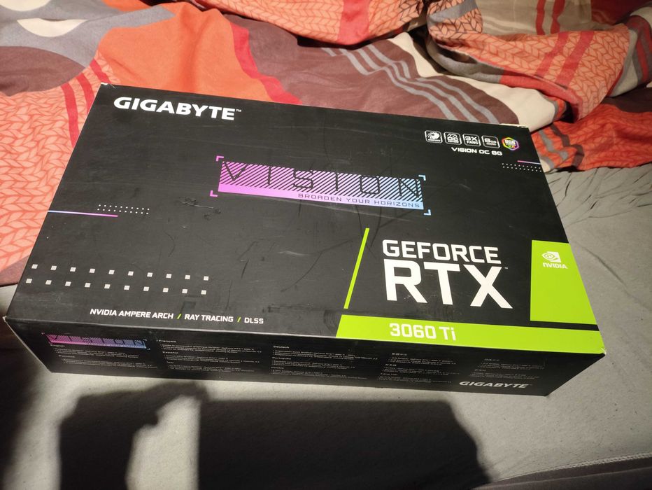 Karta Graficzna Gigabyte GeForce RTX 3060 Ti VISION OC LHR 8GB GDDR6