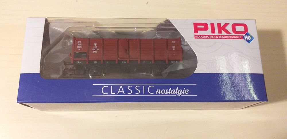 Piko 58939 wagon węglarka Wddo 356 732 PKP epIIIb  brązowy z orłem H0