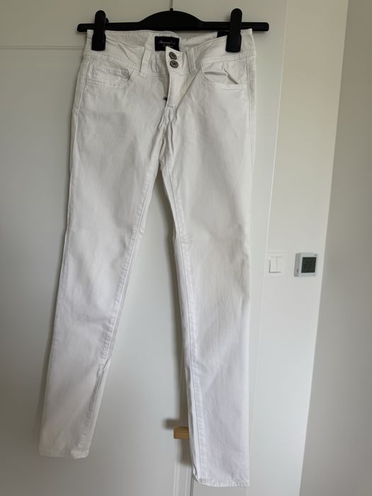 Buale spodnie rurki american eagle super stretch xs s