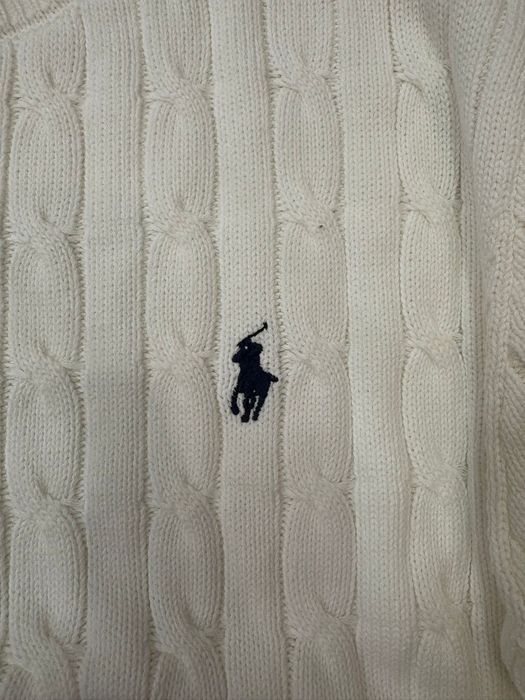 Polo Ralph Lauren Cable-Knit Short-Sleeve Sweater M