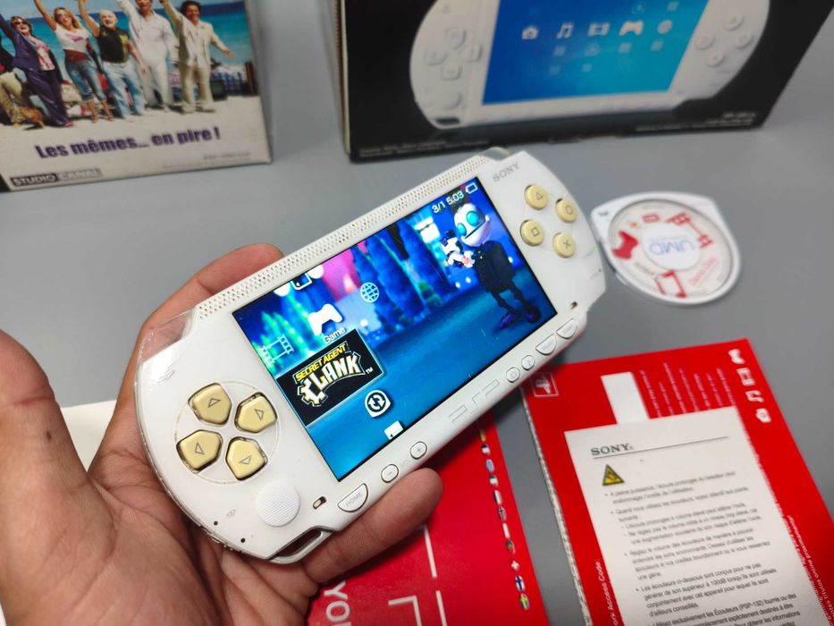 PSP 1000 Branca em Caixa