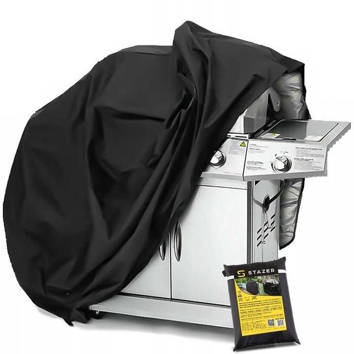 Pokrowiec ochraniacz na grill gazowy Oxford z etui 145x61x117 cm NOWY