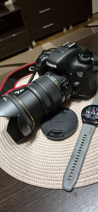 Canon 7D mark ii, Sigma DC 17-50mm f.2.8 EX HSM  2130 zdięć!! OKAZJA!