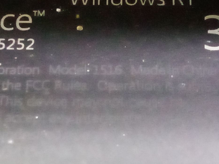 Microsoft Surface RT 32Gb (model 1516)