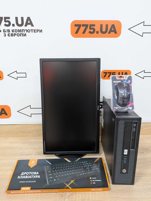 офісний комплект: ПК i5-4570, 8,120 + Монітор 24" 1920х1080 +аксесуари