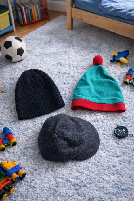 Conjunto lote gorros chapéus menino | inverno | Primark e outras
