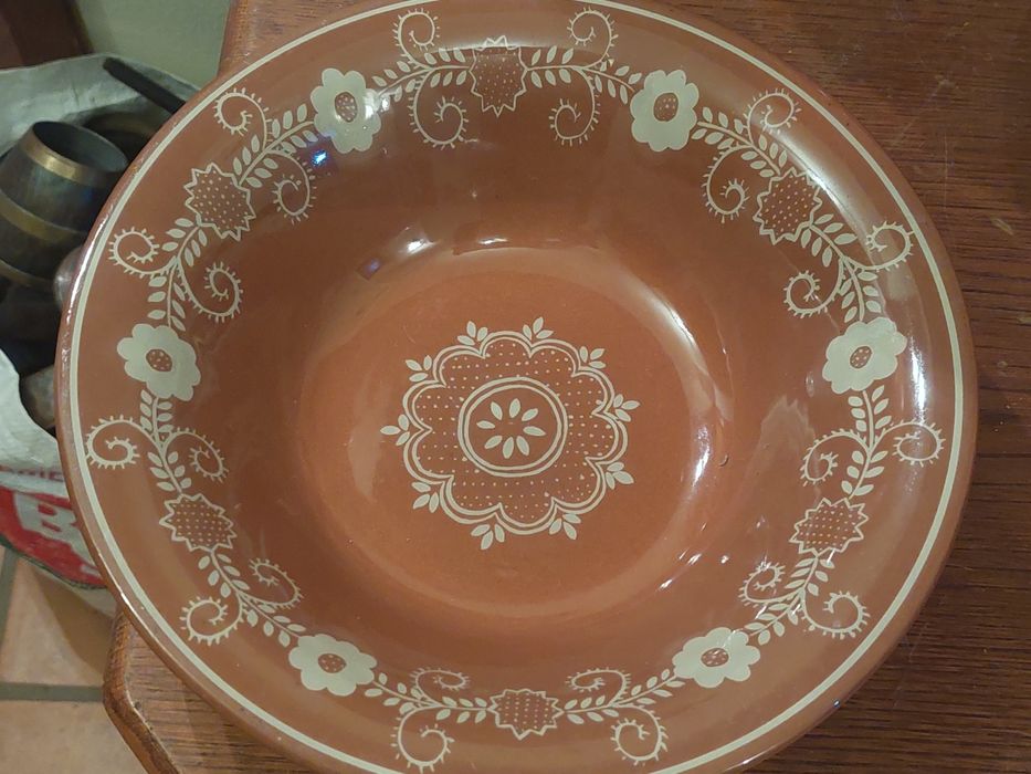 6 tigelas em barro vidrado