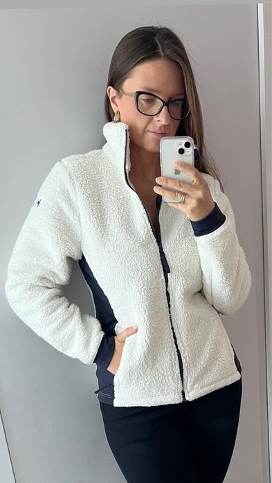 Gruby polar damski Helly Hansen S baranek ciepły mięsisty