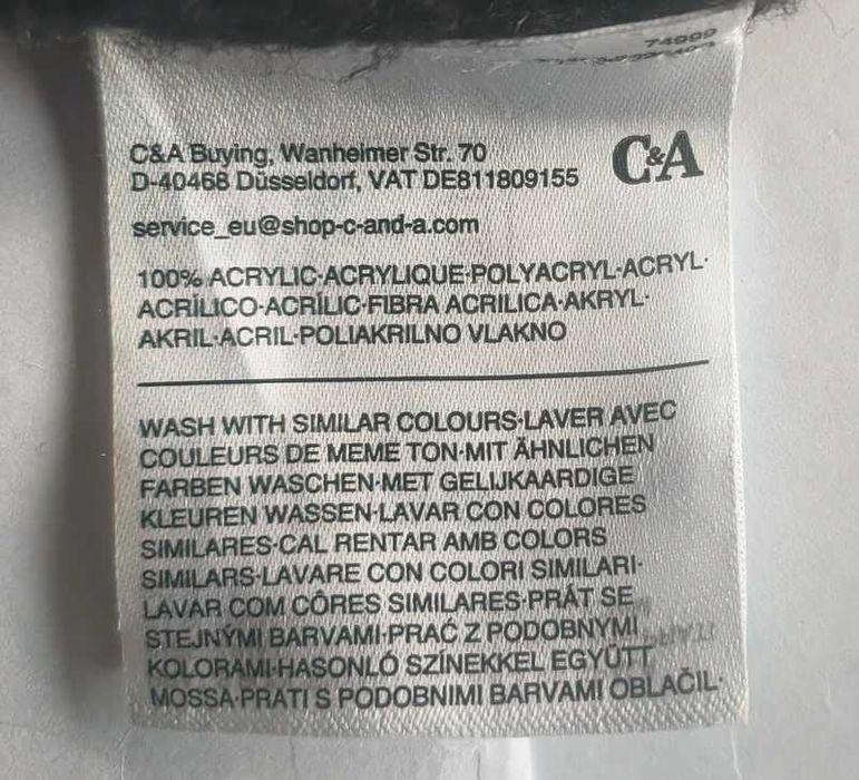 C&A sweter w pasy M