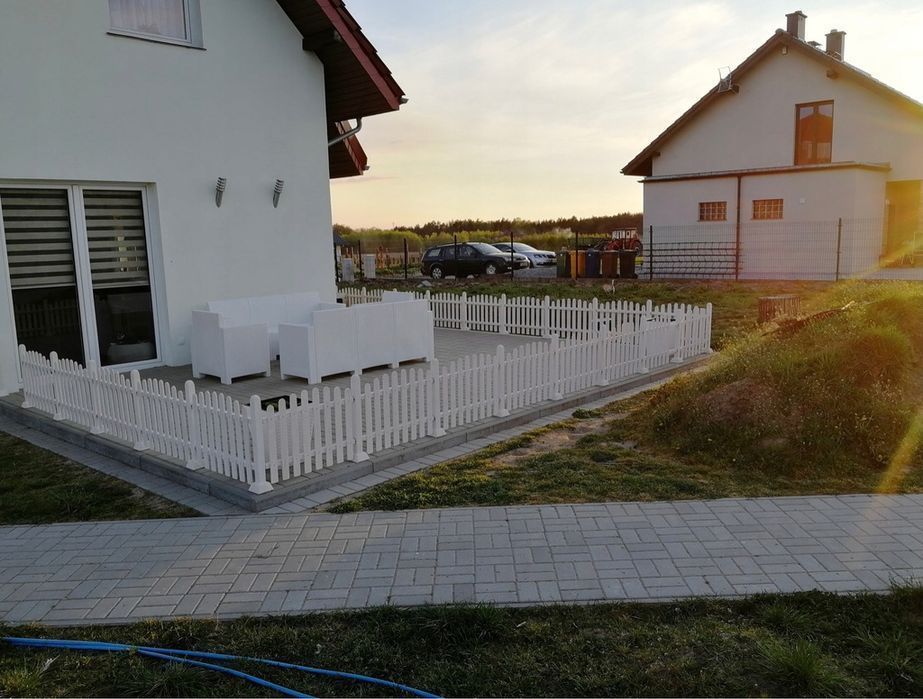 Płotek do Wewnątrz Wolnostojący na Podstawach 100x100cm