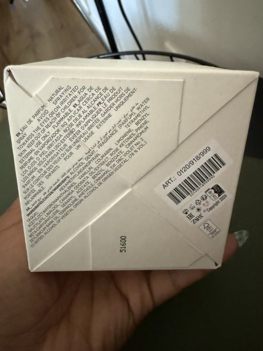 Perfume Cocoa Sunset 100ml Zara NOVO