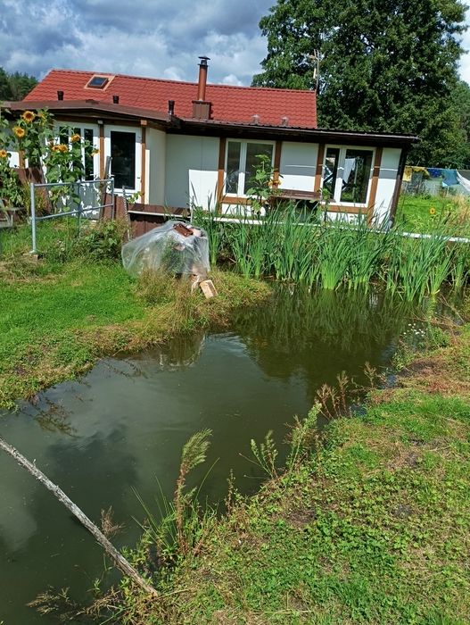 Siedlisko Rybakówka w pierwszej linii brzegowej Kaszuby