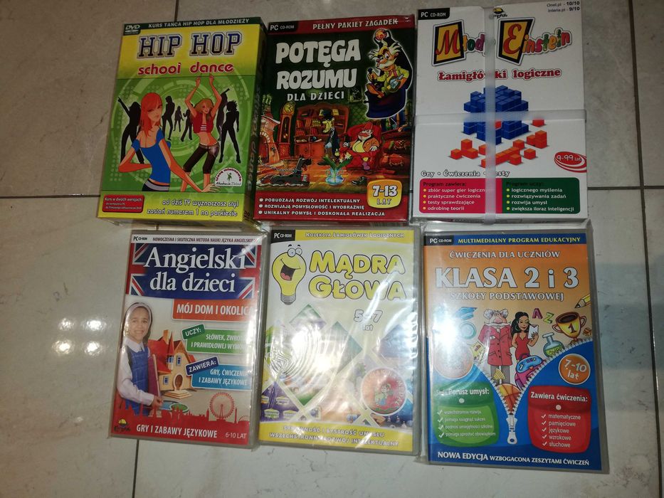 6 egz. gier na PC i DVD.