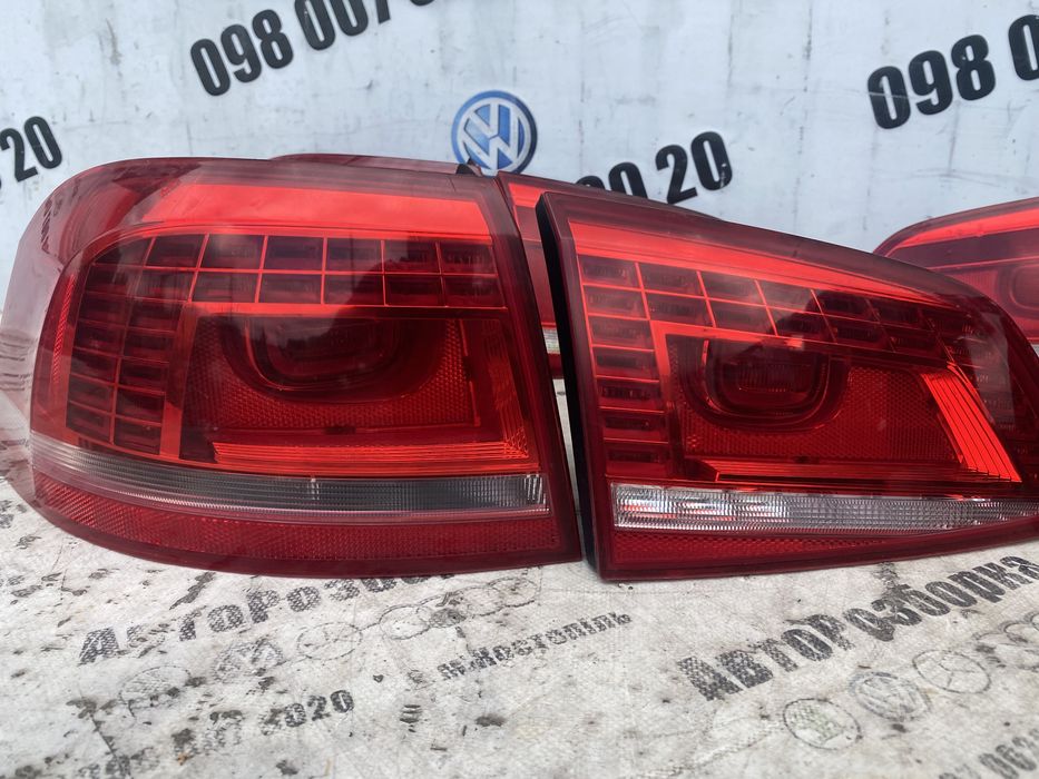 Фонарі стопи лед фара Volkswagen Passat b7 Пасат б7