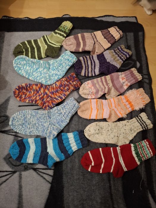 Вязаные носки 38-43 размер