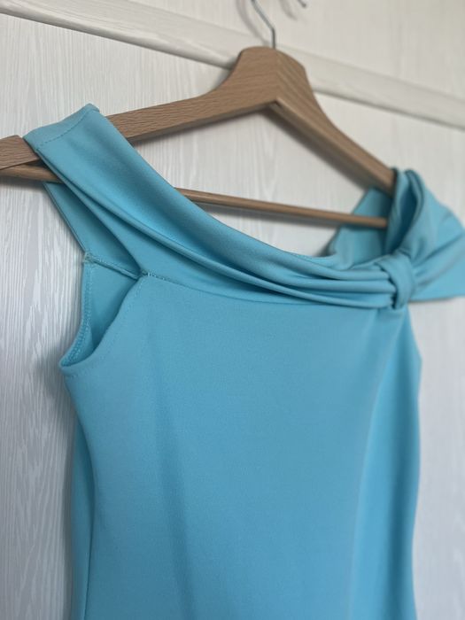 Turkusowa sukienka tuba rozmiar 36/S