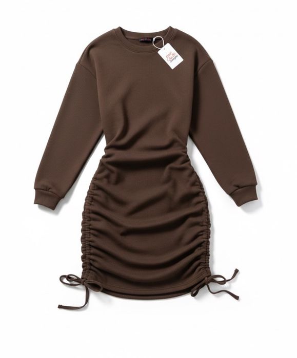 Сукня нова на завязках коротка з рукавами