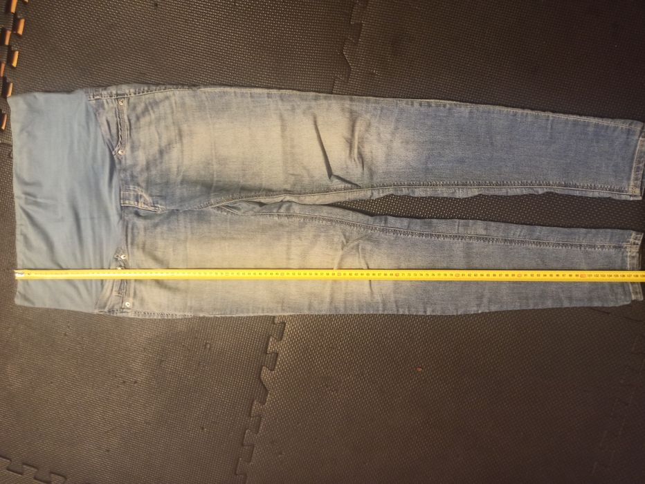 Jeansy spodnie ciążowe hm skinny 36