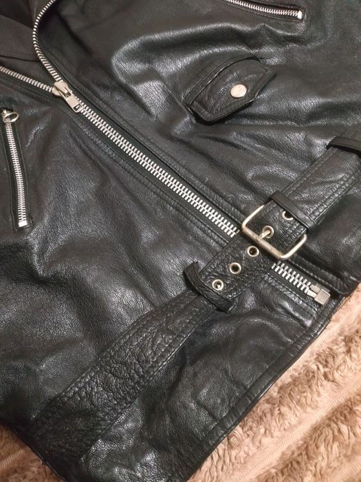 Мужская кожаная косуха  CLOUD related fashions