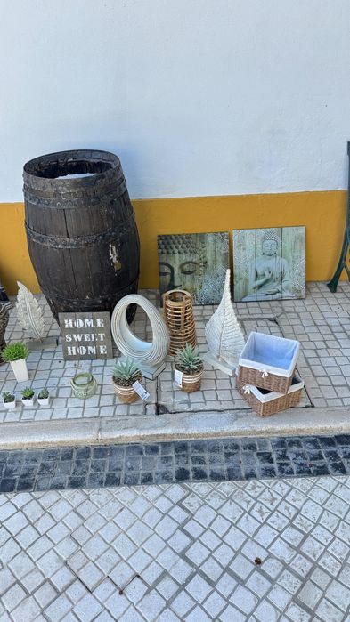 Conjunto de peças de decoração Casa