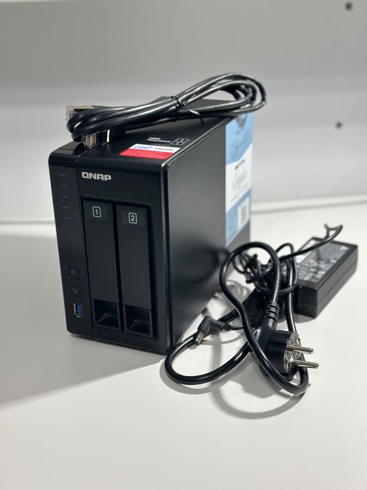 Serwer plików NAS Qnap TS-251+ RAM 8G + Nowe dyski HDD 8TB WD Red Plus