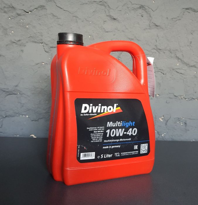 Олива моторна напівсинтетична Divinol  Multilight 10w40 5л.