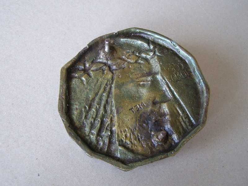 Plakieta /medal Wacław Kowalik - sygn. ECCE  HOMO