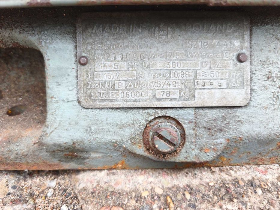 Silnik elektryczny 7,5kw