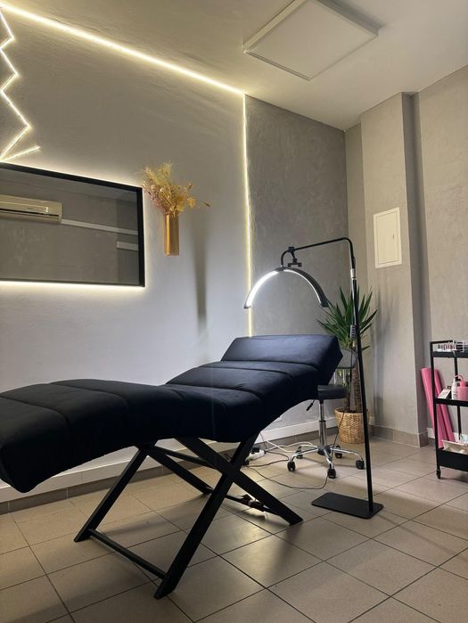 łóżko kosmetyczne, Lezanka do rzęs, Łóżko anatomiczne.