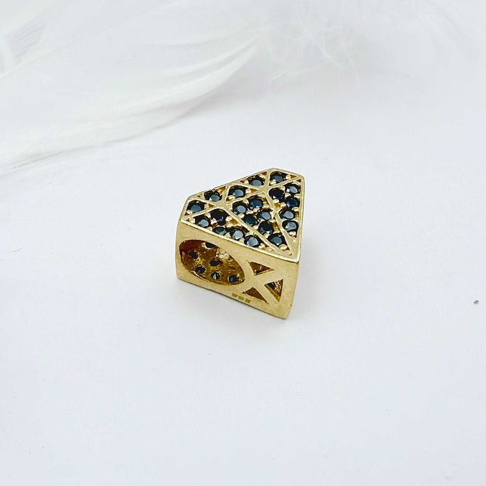 Nowy złoty CHARMS PR.585 / DIAMENT