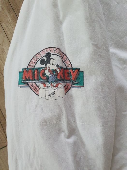 Kurtka długa Płaszcz MICKEY MOUSE dwustronna