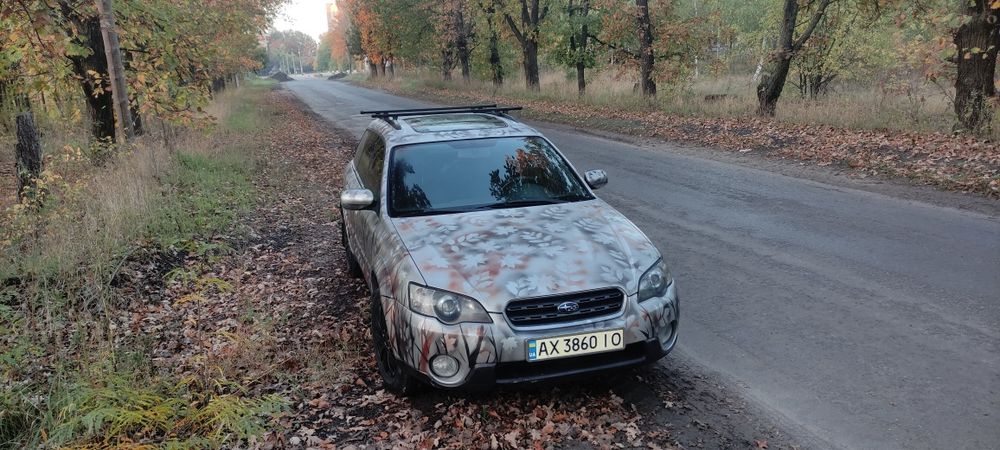 Subaru outback 2004, 2.5л, ГБО