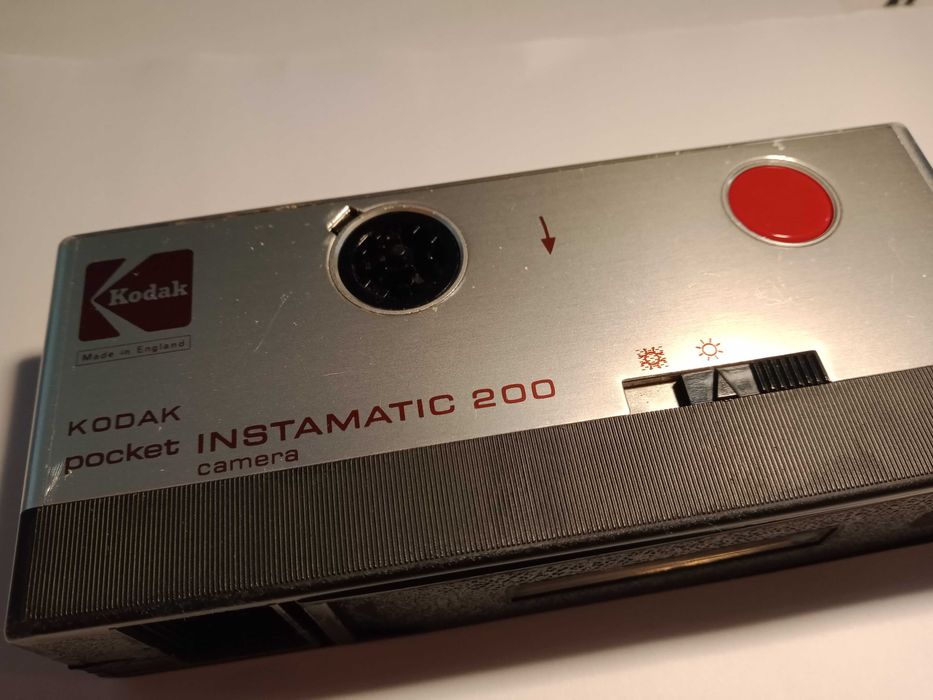 Kodak Instamatic 200 Pocket - Máquina fotográfica vintage
