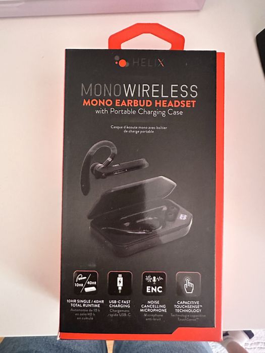 Навушник бездротовий моно. оригінал із америки