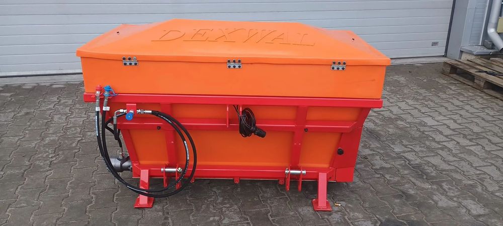 Piaskarka wałowa zawieszana PW 550L / 900 kg Solarka piaskarka posypywarka komunalna