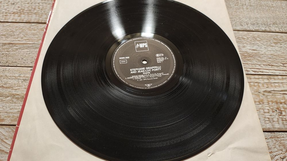 Giants. Stephane Grapelli, Jean-Luc Ponty. Winyl. VG