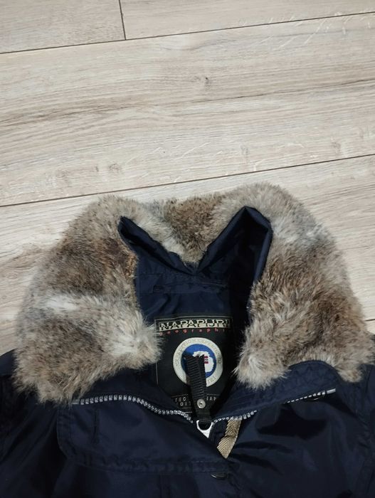 Napapijri Long jacket kurtka parka coat płaszczyk size S