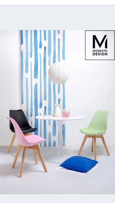 Стіл кухонний круглий Modesto білий 90см