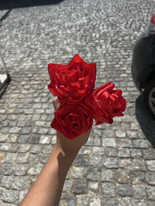 Flores de cetim