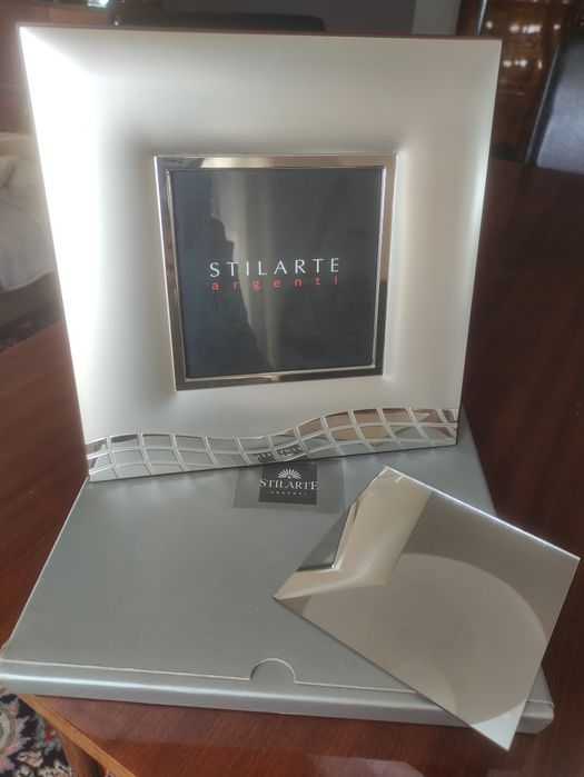 Moldura Passepartout Foto Prata 92564750809661697120