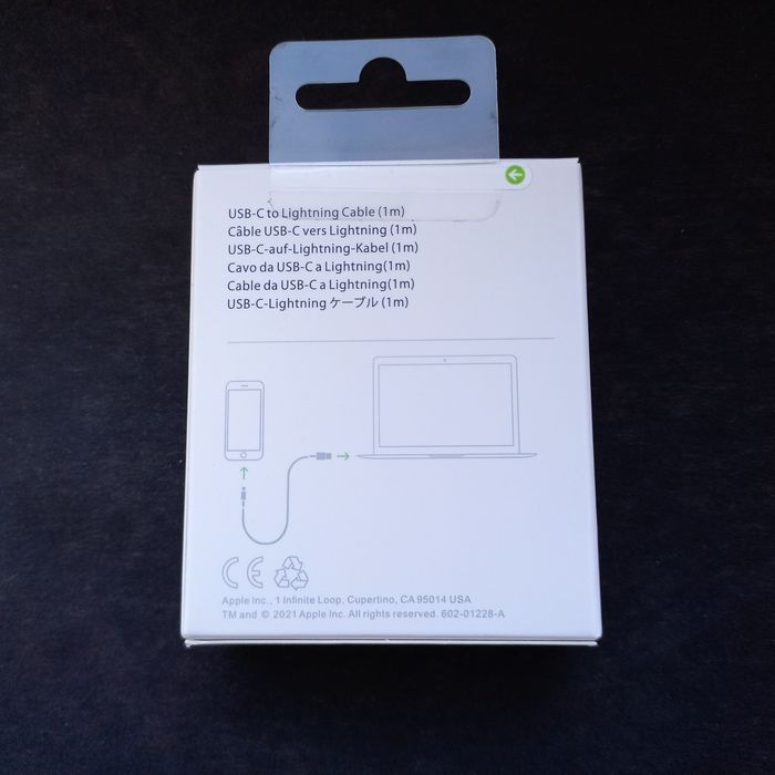 Kabel USB-C to Lightning 1m do iPhone NOWY