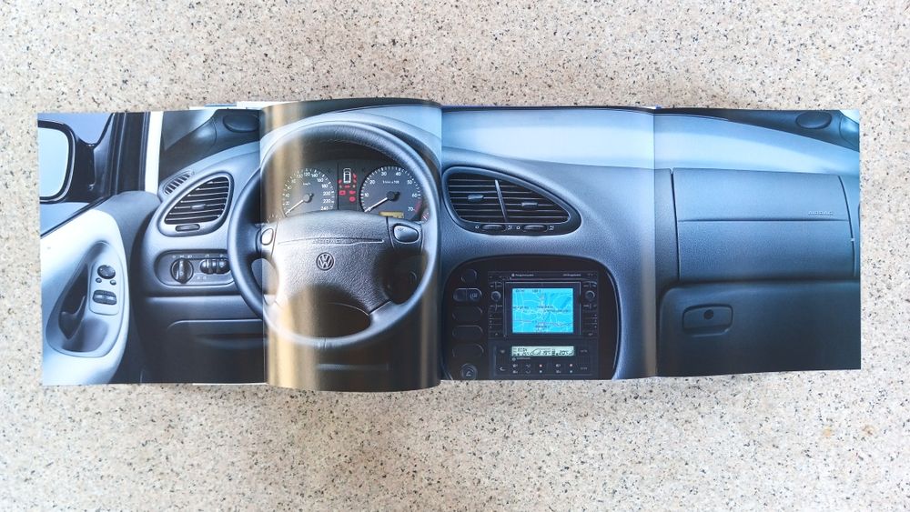 VW Volkswagen Sharan Ihr neuer Sharan Prospekt Książka