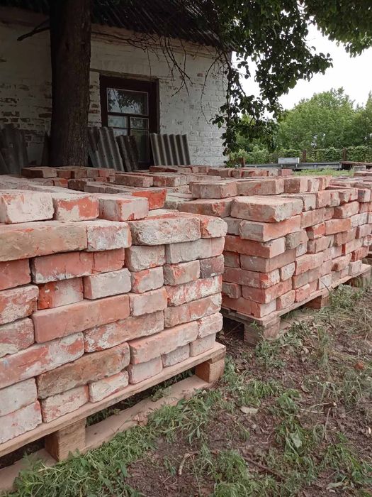 Кирпич, цегла чевона б/у